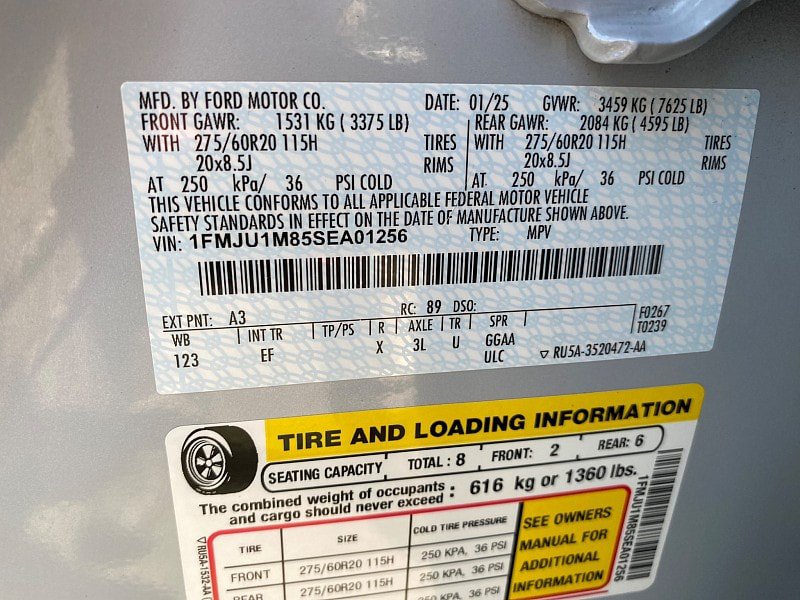Certified 2025 Ford Expedition Platinum AWD/4WD image 71