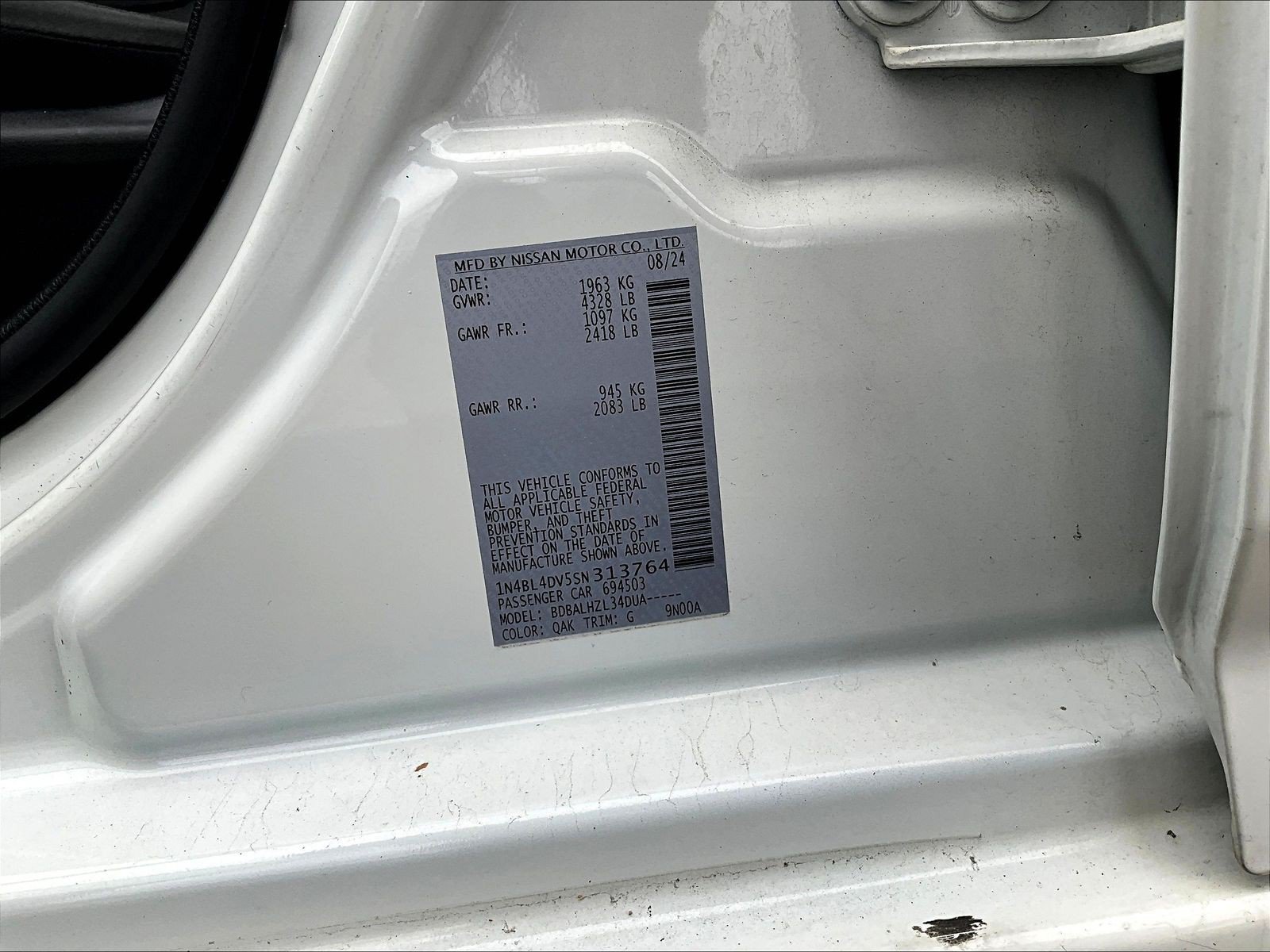Used 2025 Nissan Altima 2.5 SV FWD image 19
