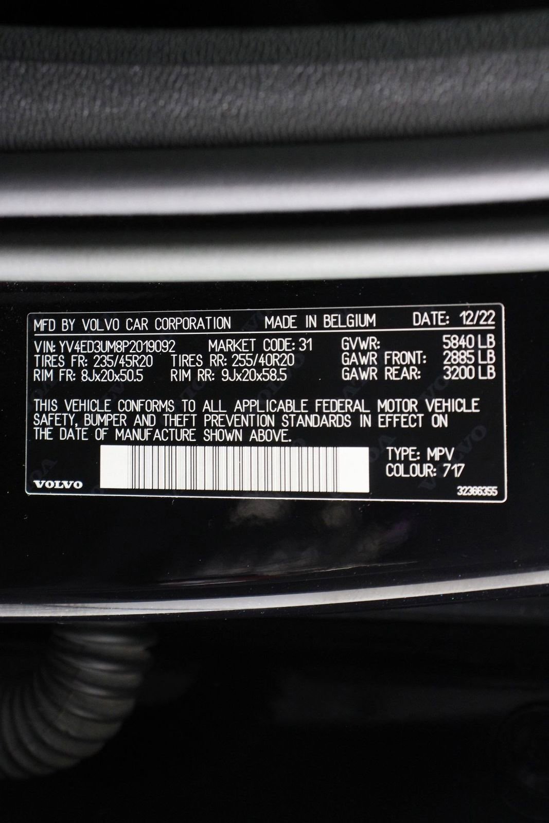 Certified 2023 Volvo XC40 Recharge Ultimate AWD/4WD image 16