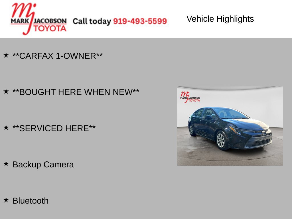 Used 2023 Toyota Corolla LE FWD image 6
