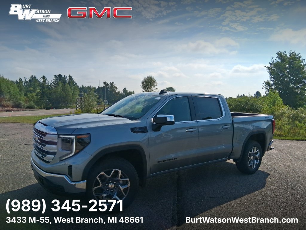 New 2026 GMC Sierra 1500 SLE w/ X31 Off-Road Package AWD/4WD 360° Tour