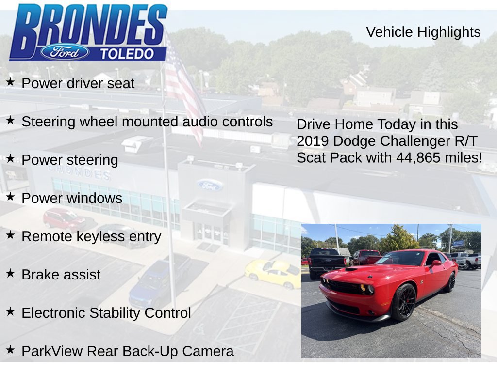 Used 2019 Dodge Challenger R/T Scat Pack w/ 1320 Drag Pack RWD image 27