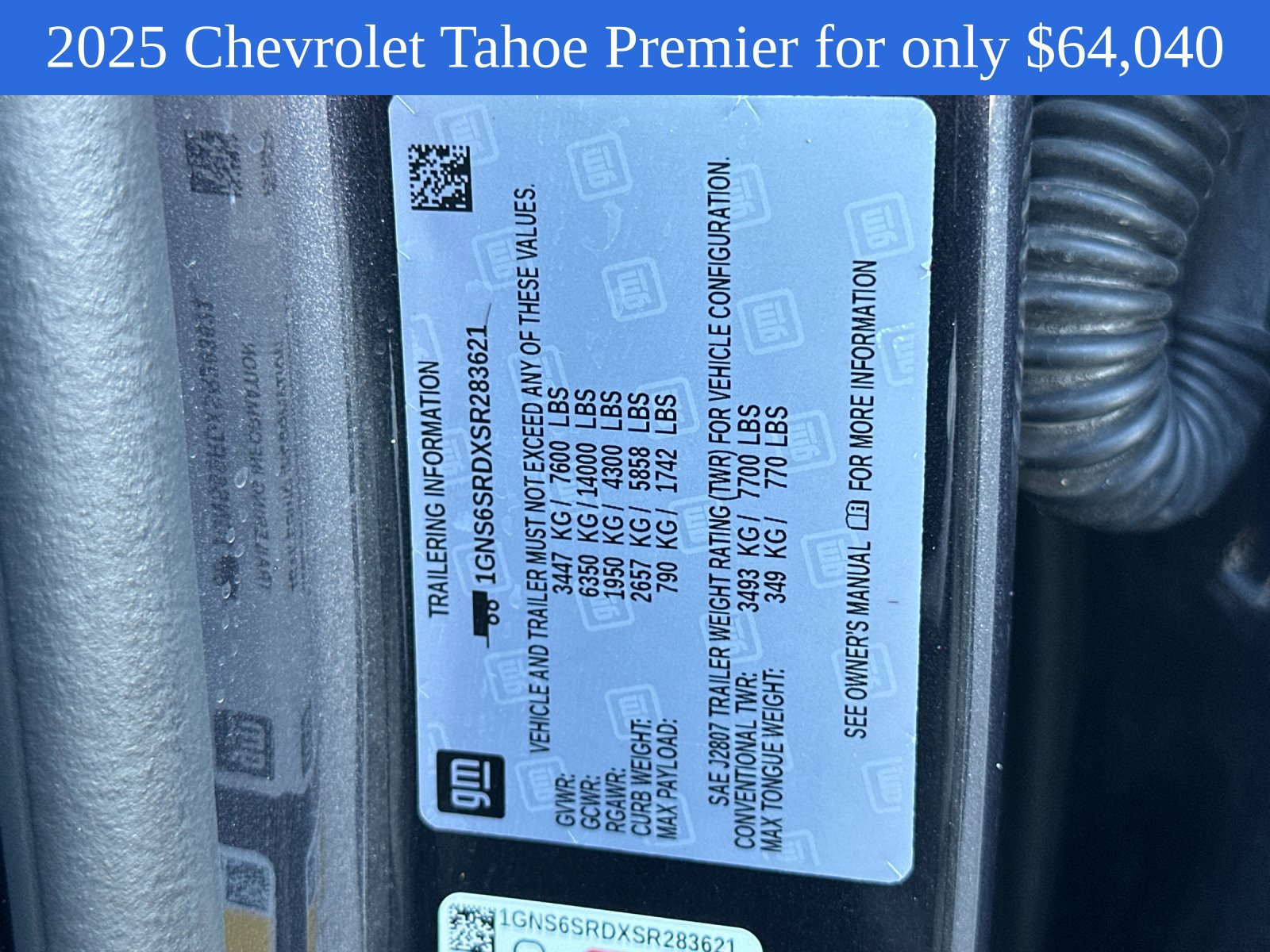 Used 2025 Chevrolet Tahoe Premier AWD/4WD image 30