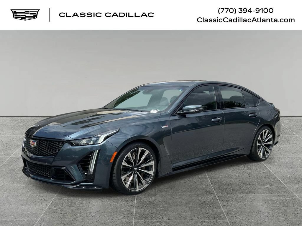 Certified 2022 Cadillac CT5 V Blackwing w/ Parking Package RWD image 1