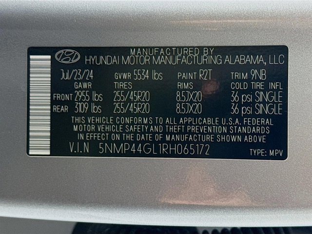 Used 2024 Hyundai Santa Fe Limited image 36