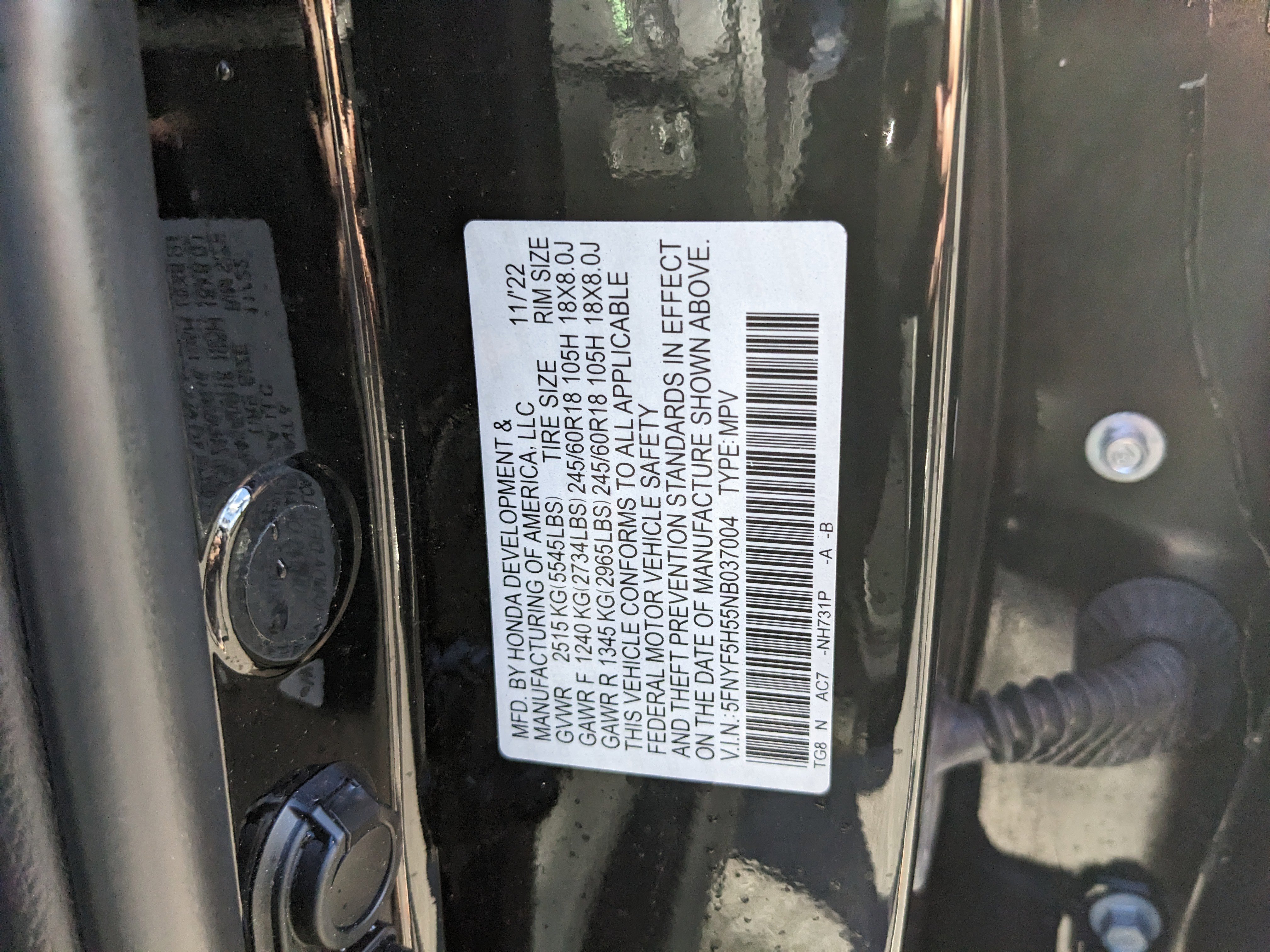 Used 2022 Honda Pilot EX-L image 15