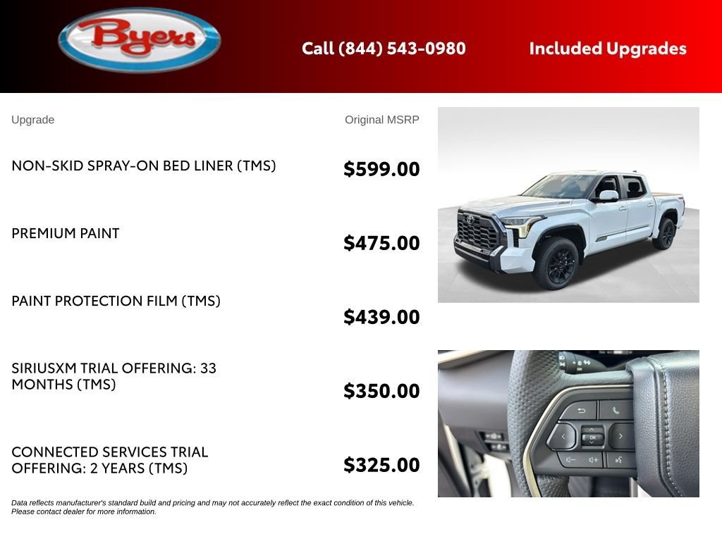 New 2026 Toyota Tundra Platinum AWD/4WD image 11