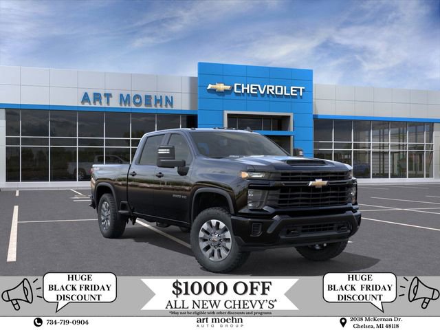New 2025 Chevrolet Silverado 2500 Custom w/ Custom Convenience Package