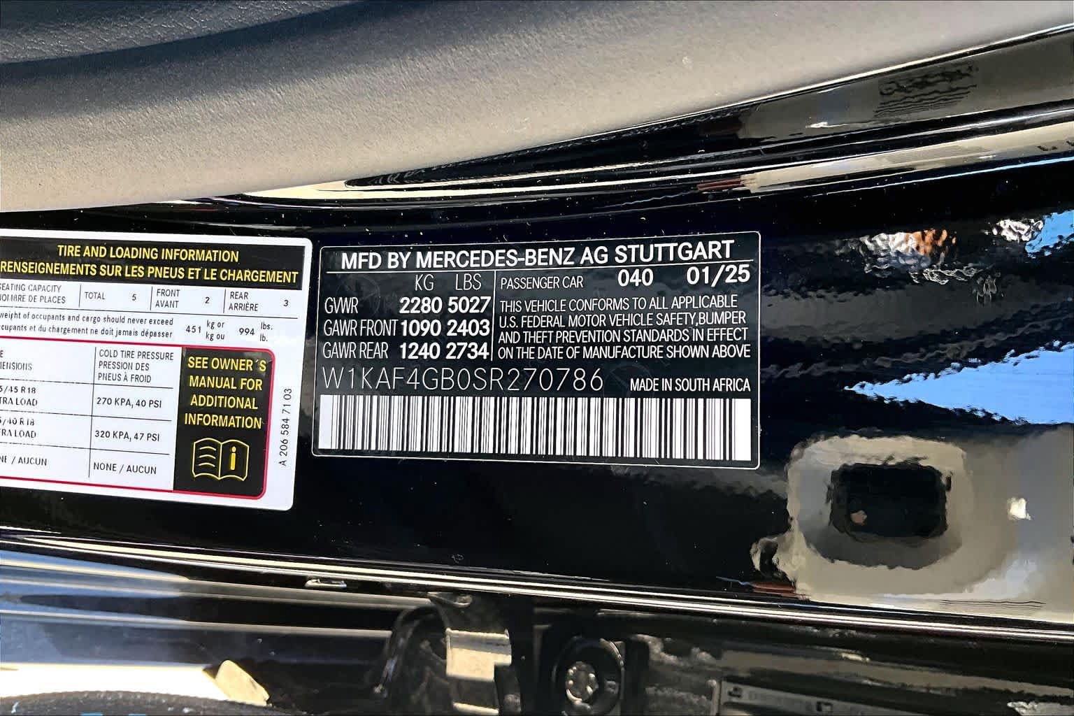 Certified 2025 Mercedes-Benz C 300 Sedan image 29
