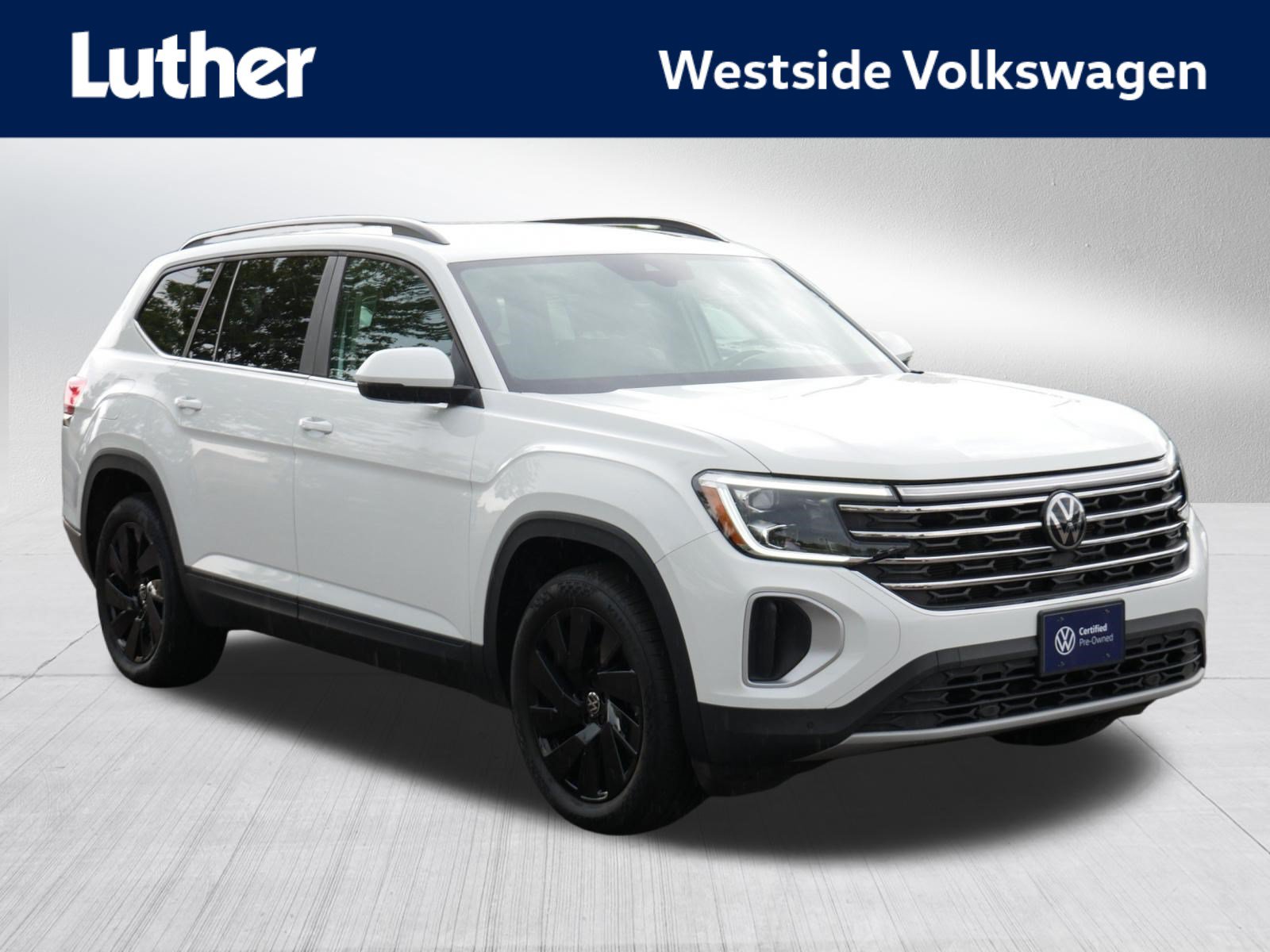 Certified 2024 Volkswagen Atlas SE w/ Panoramic Sunroof Package