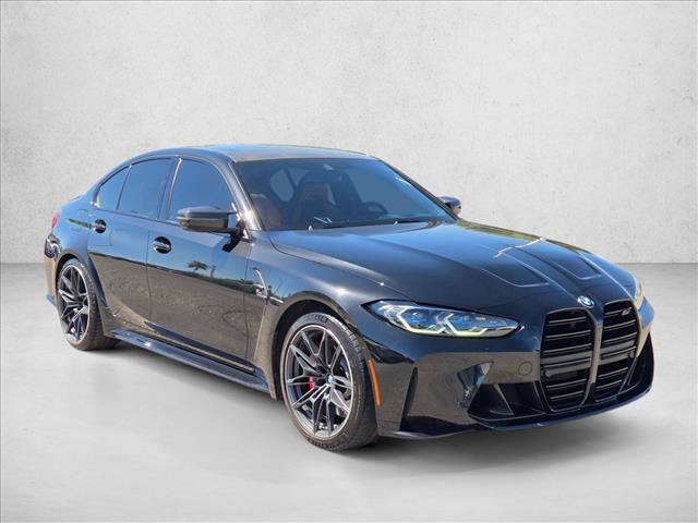 Used 2023 BMW M3 Competition w/ M Carbon Exterior Package AWD/4WD video 3