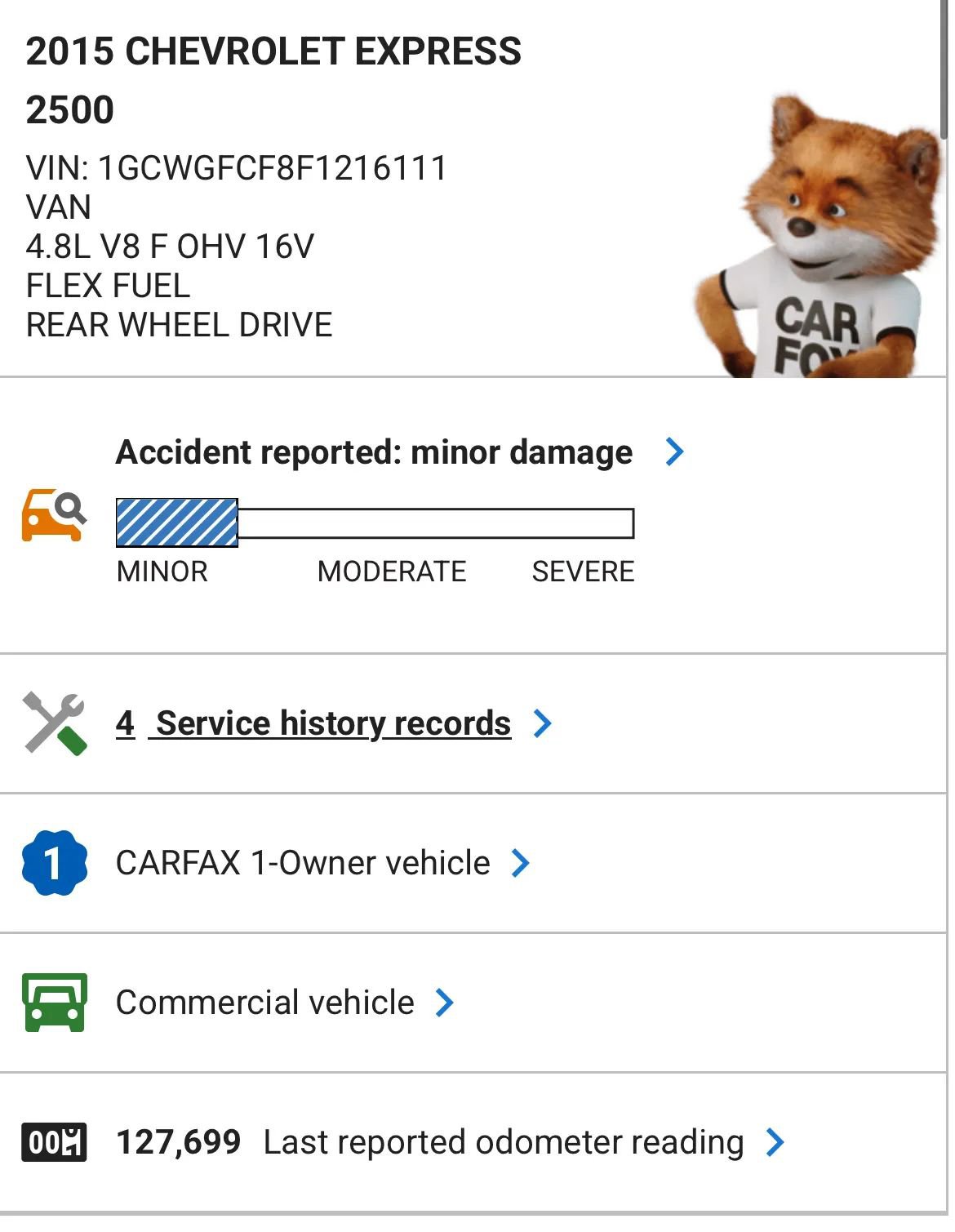 Used 2015 Chevrolet Express 2500 image 32