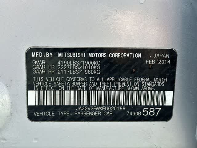 Used 2014 Mitsubishi Lancer SE AWD/4WD image 21