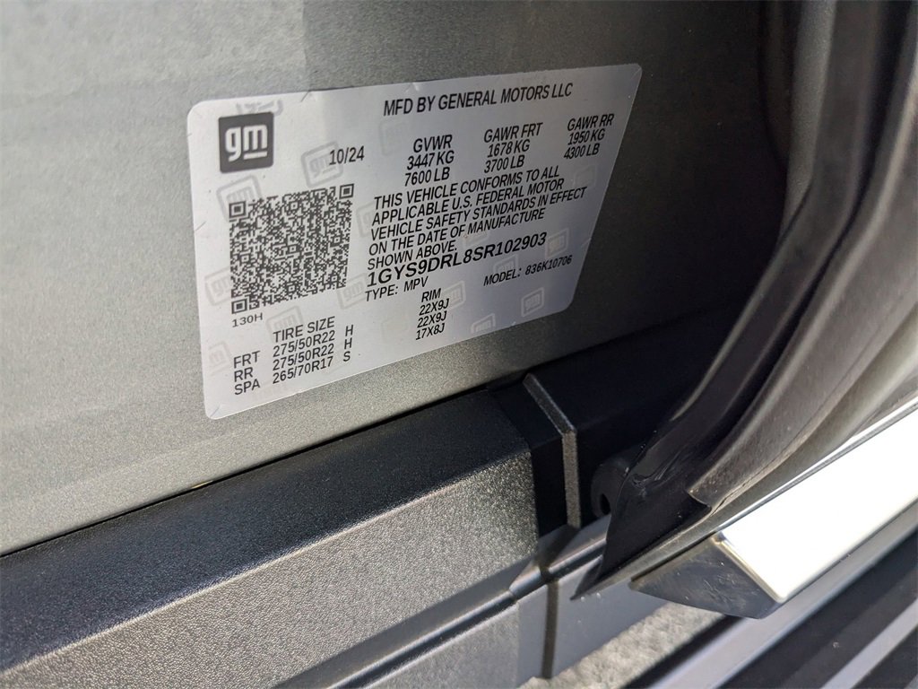 Certified 2025 Cadillac Escalade Premium Luxury Platinum image 35