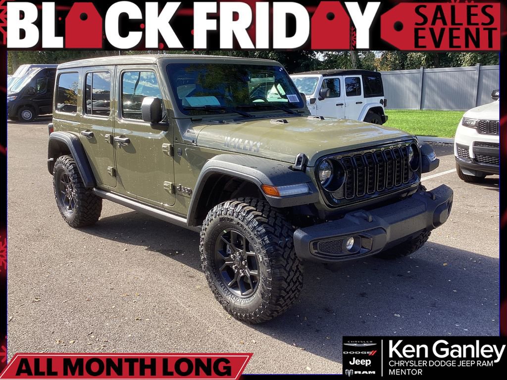 New 2026 Jeep Wrangler Willys