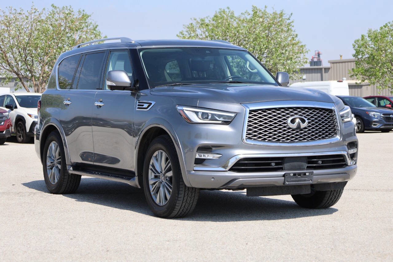 Used 2021 INFINITI QX80 Luxe AWD/4WD image 4