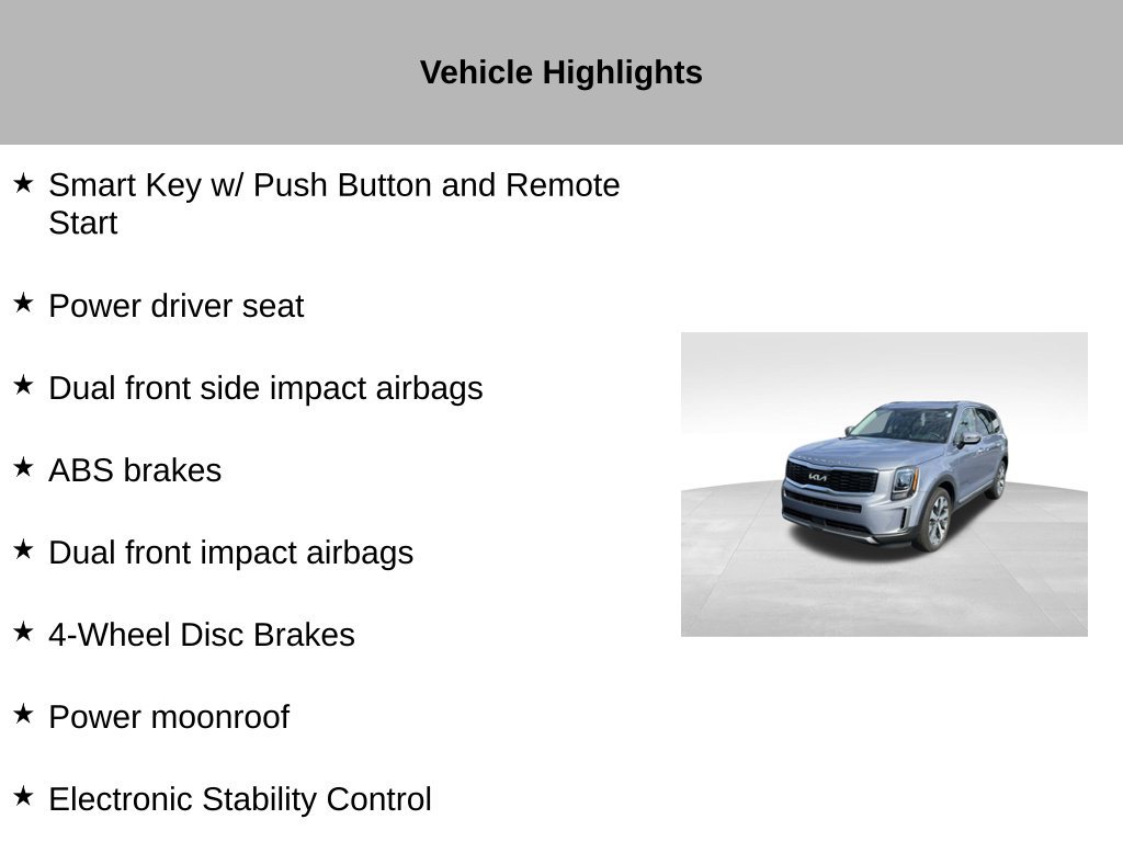 Certified 2022 Kia Telluride S FWD image 16