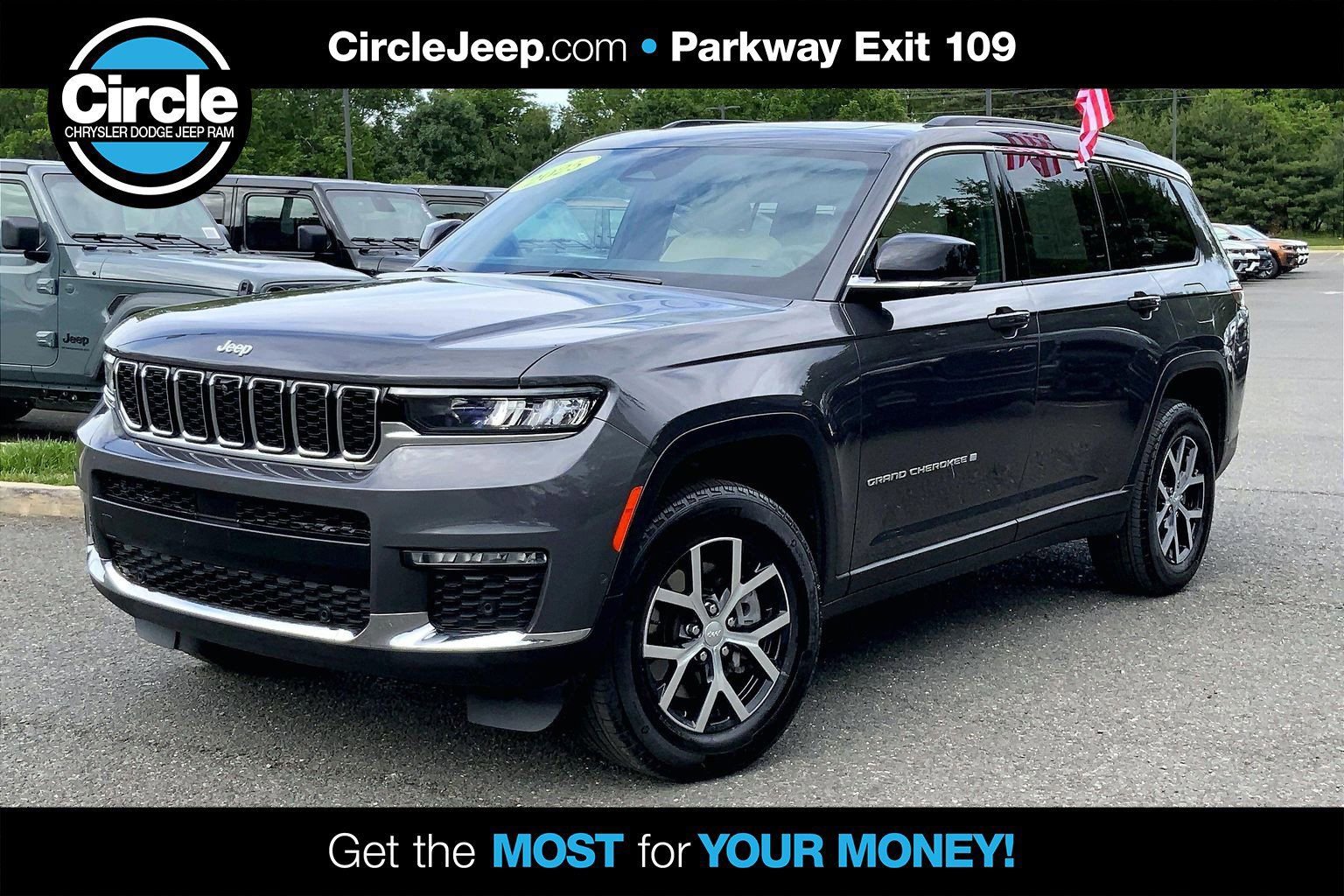 Certified 2025 Jeep Grand Cherokee L Limited w/ Luxury Tech Group II