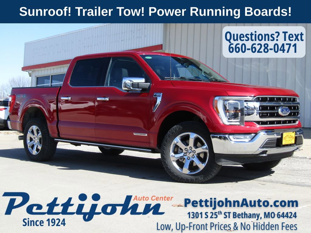 Used 2023 Ford F150 Lariat w/ Equipment Group 502A High image 1
