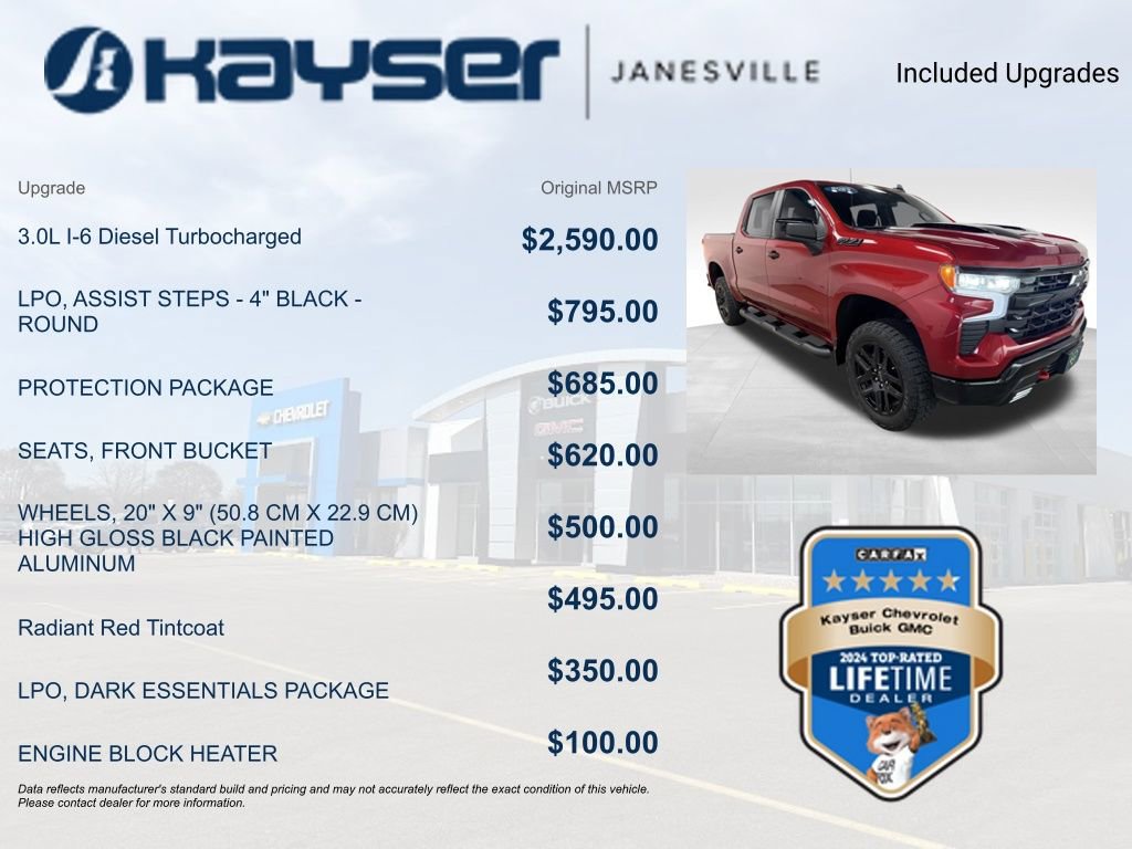Certified 2023 Chevrolet Silverado 1500 LT Trail Boss w/ Protection Package AWD/4WD image 2