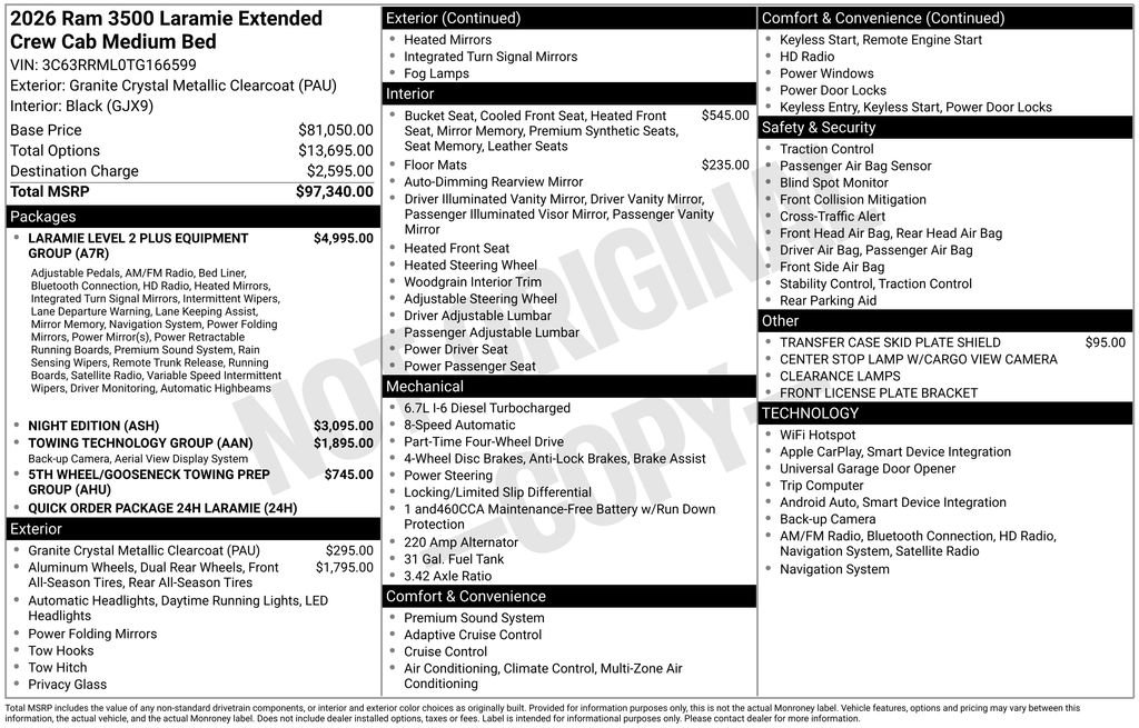New 2026 RAM 3500 Laramie image 22