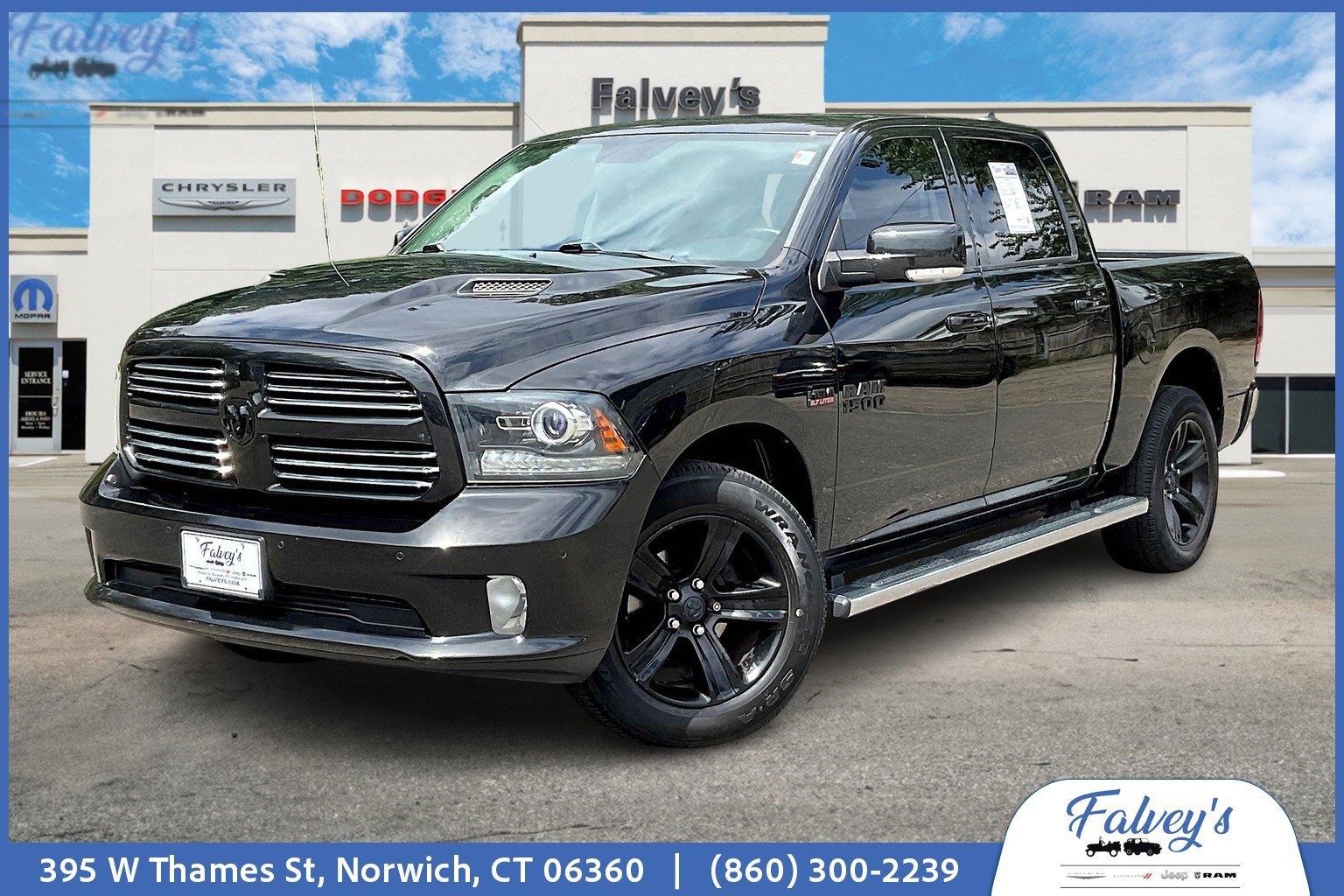 Used 2017 RAM 1500 Sport w/ Black Ram 1500 Sport Group