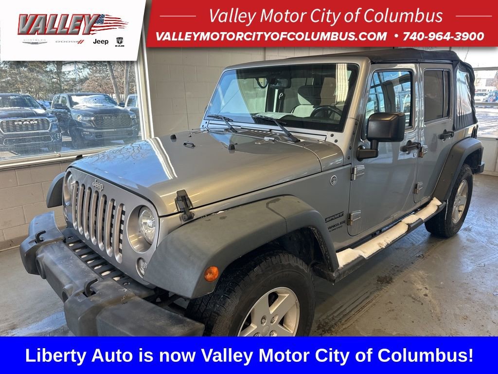 Used 2017 Jeep Wrangler Unlimited Sport w/ Quick Order Package 24S