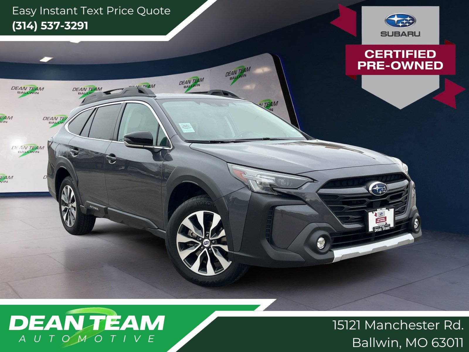 Certified 2023 Subaru Outback Limited