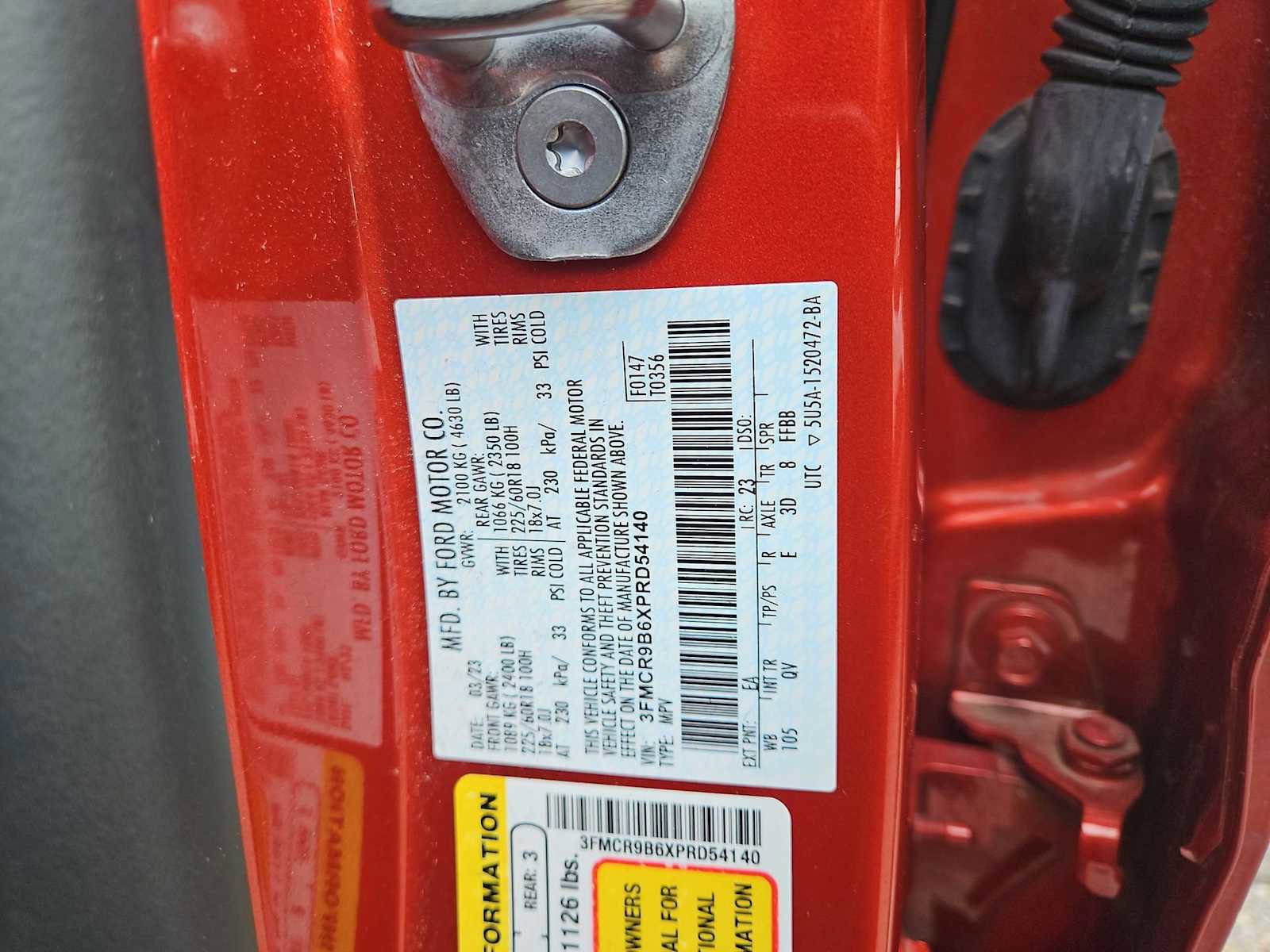 Used 2023 Ford Bronco Sport Big Bend image 35