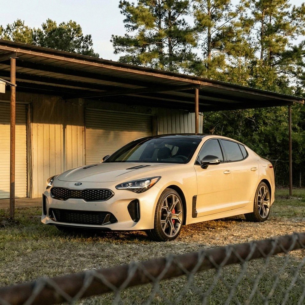 Used 2021 Kia Stinger GT-Line w/ Sun & Sound Package AWD/4WD image 2