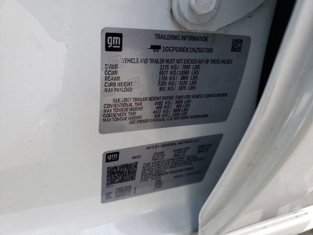 Used 2022 Chevrolet Silverado 1500 Custom image 26