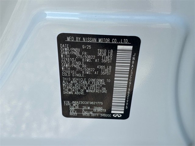 New 2026 INFINITI QX80 Autograph w/ Premium Cargo Package image 23