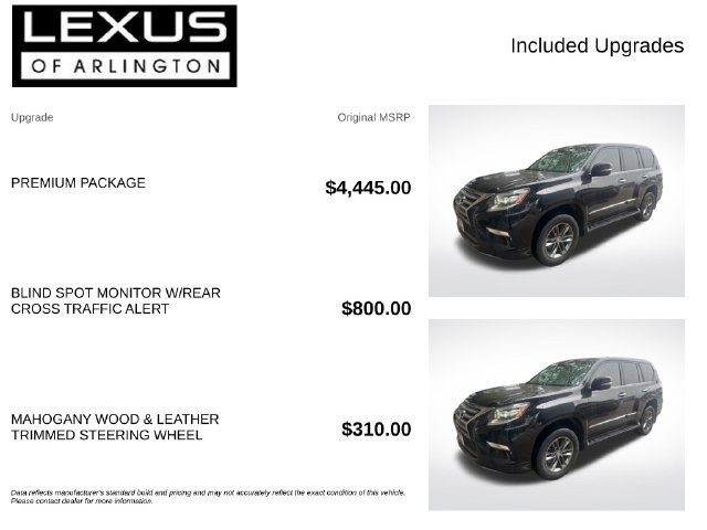 Used 2016 Lexus GX 460 w/ Premium Package AWD/4WD image 4