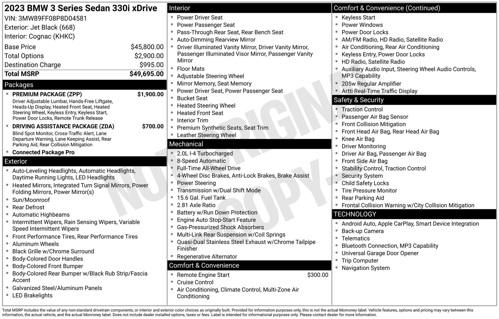Used 2023 BMW 330i xDrive Sedan w/ Premium Package image 6