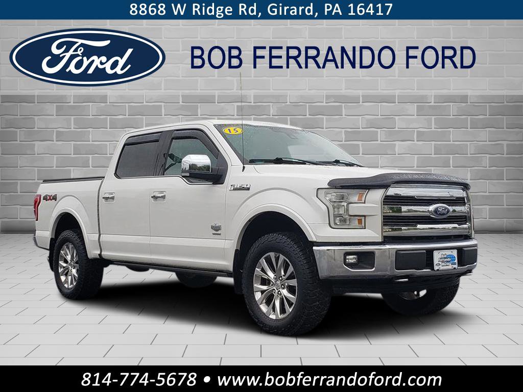 Used 2015 Ford F150 King Ranch w/ Equipment Group 601A Luxury AWD/4WD image 1
