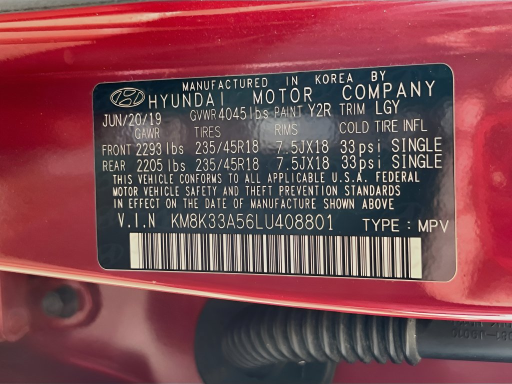 Used 2020 Hyundai Kona Limited FWD image 32