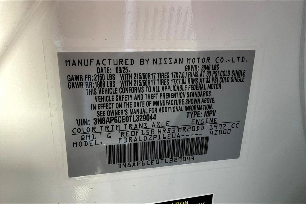 New 2026 Nissan Kicks SV w/ Charging Package image 24