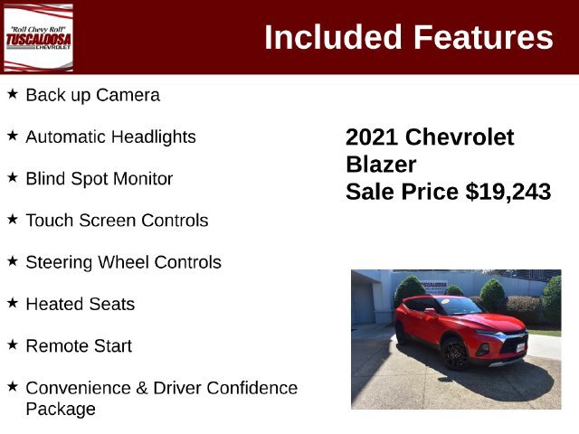 Certified 2021 Chevrolet Blazer LT FWD image 6