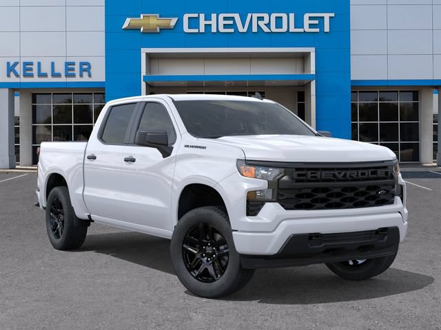 New 2026 Chevrolet Silverado 1500 Custom w/ LPO, Dark Essentials Package RWD image 7