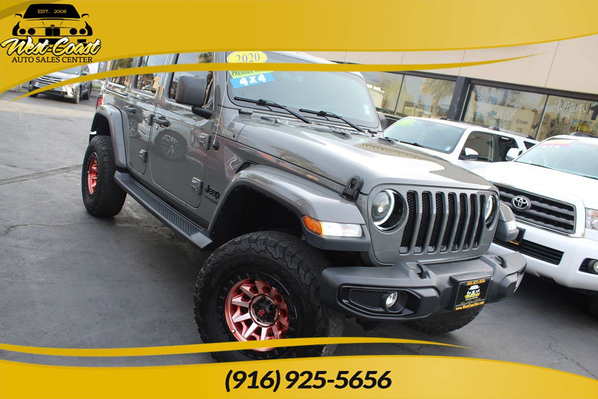 Used 2020 Jeep Wrangler Unlimited Sahara image 1
