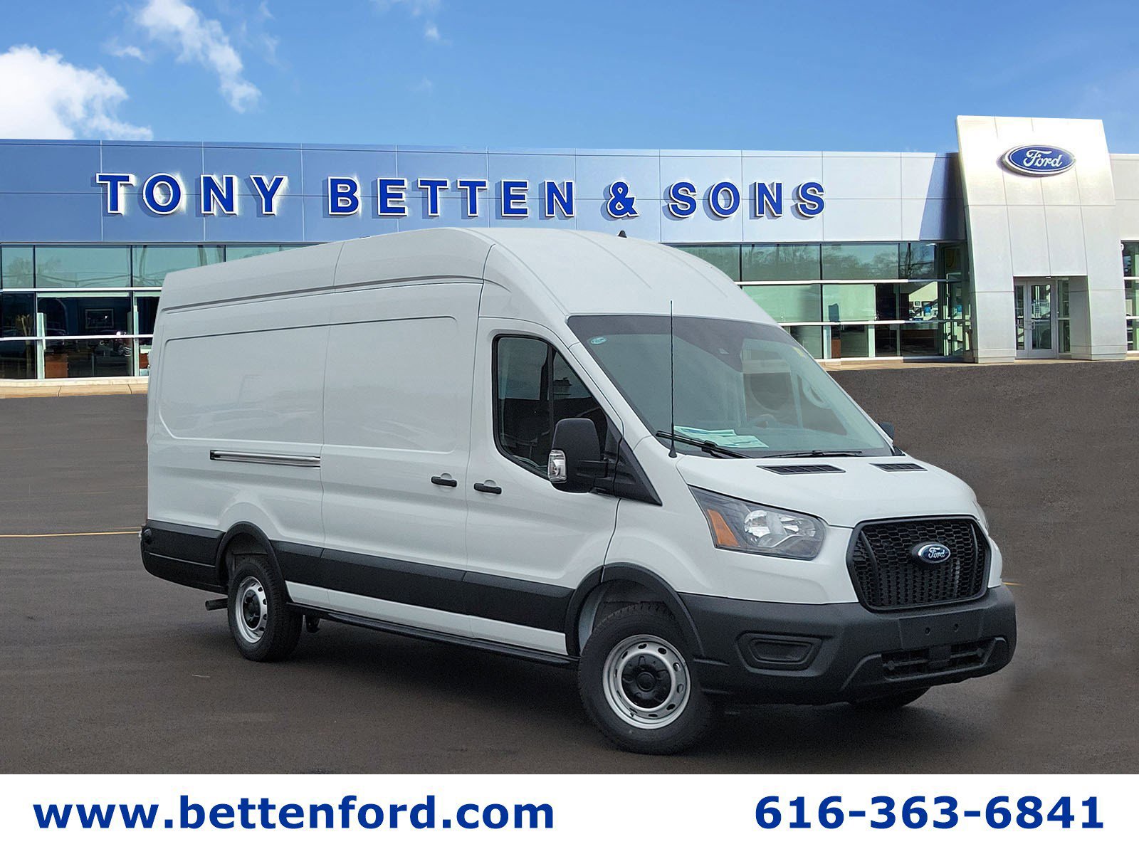 New 2025 Ford Transit 350 148 High Roof Extended w/ Load Area Protection Package