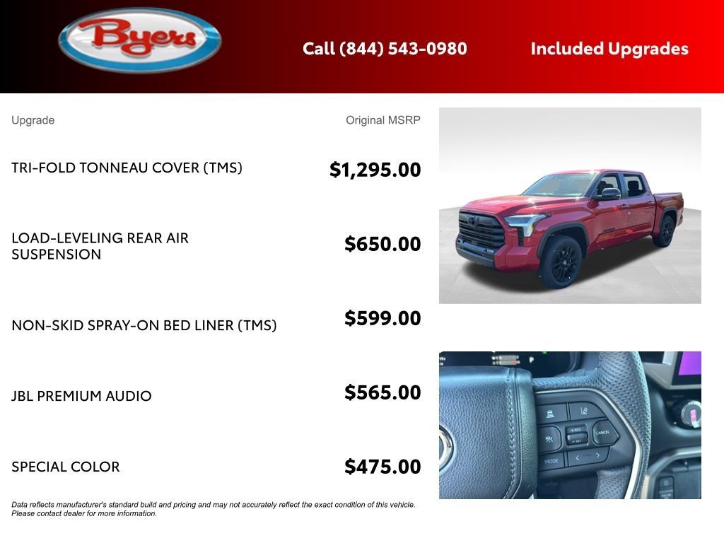 New 2026 Toyota Tundra Limited w/ Nightshade Package AWD/4WD image 5