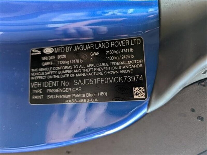 Used 2021 Jaguar F-TYPE R AWD/4WD image 28