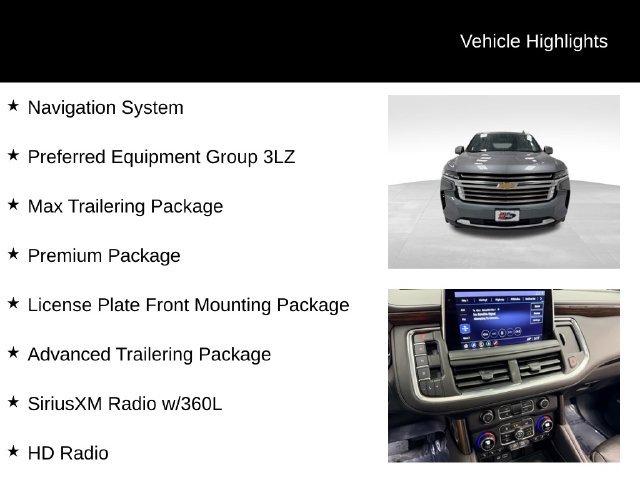 Certified 2021 Chevrolet Tahoe High Country w/ Premium Package AWD/4WD image 16