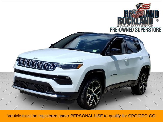 Certified 2025 Jeep Compass Limited w/ Elite Group