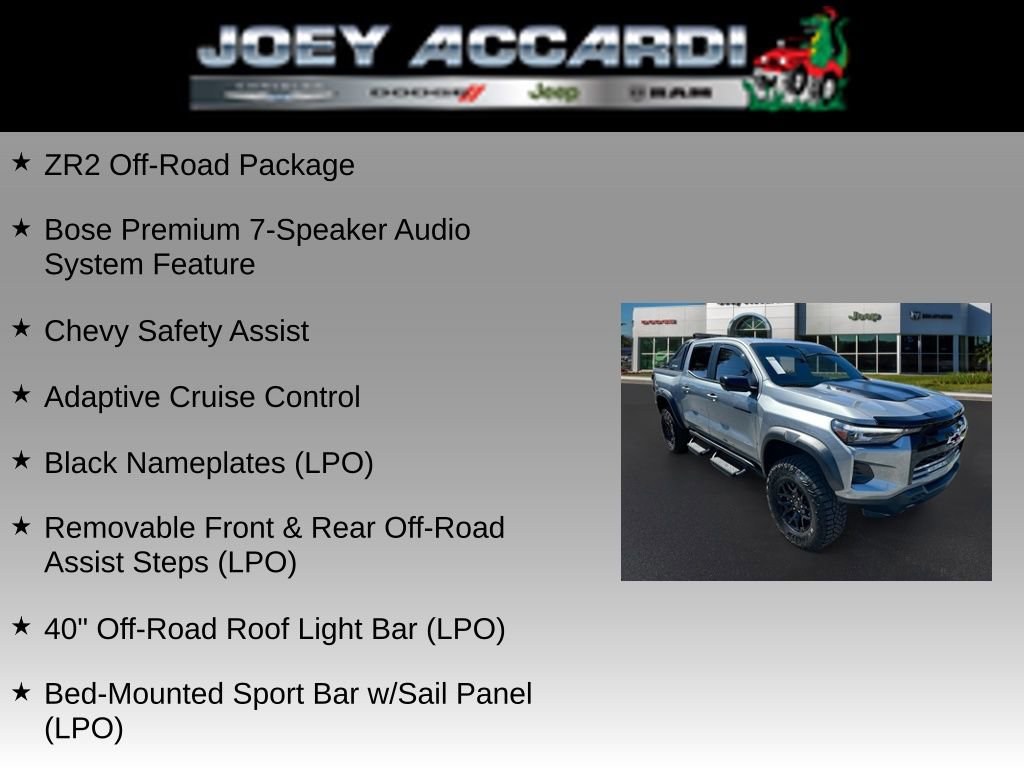 Used 2025 Chevrolet Colorado ZR2 w/ Midnight Edition image 13