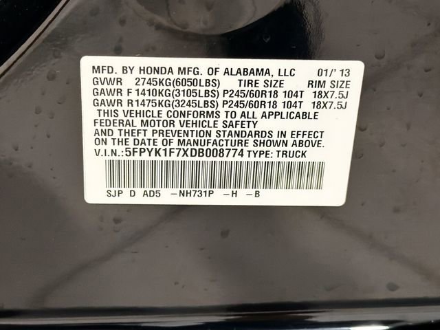Used 2013 Honda Ridgeline Sport image 23