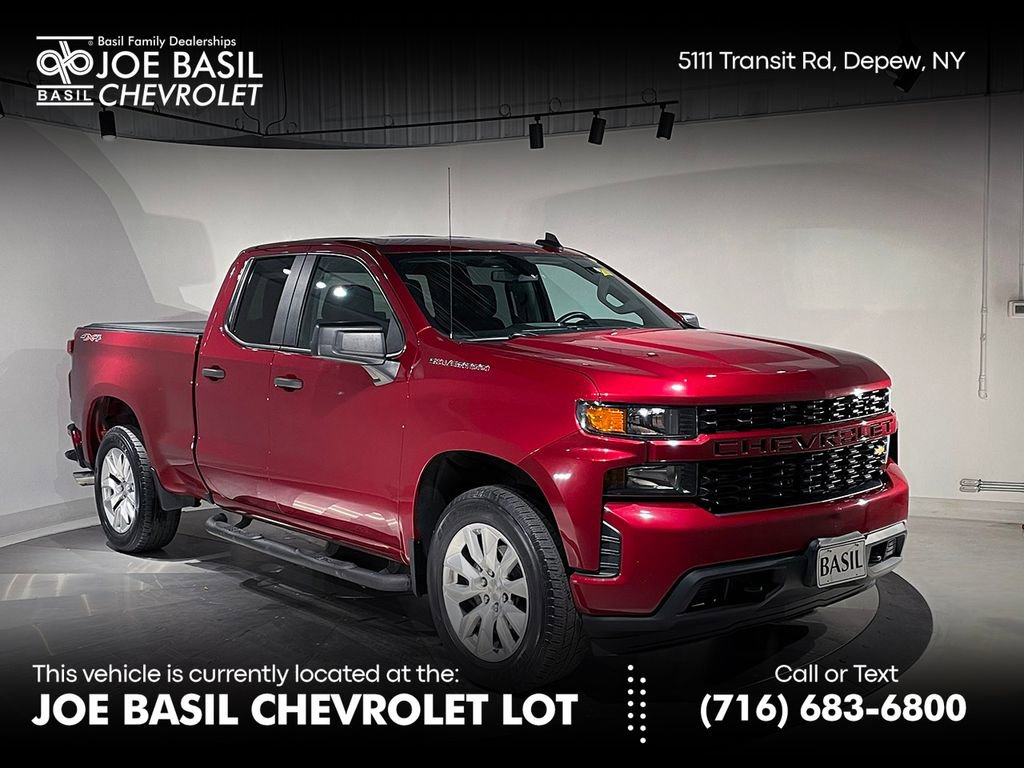Used 2020 Chevrolet Silverado 1500 Custom w/ Custom Value Package image 1