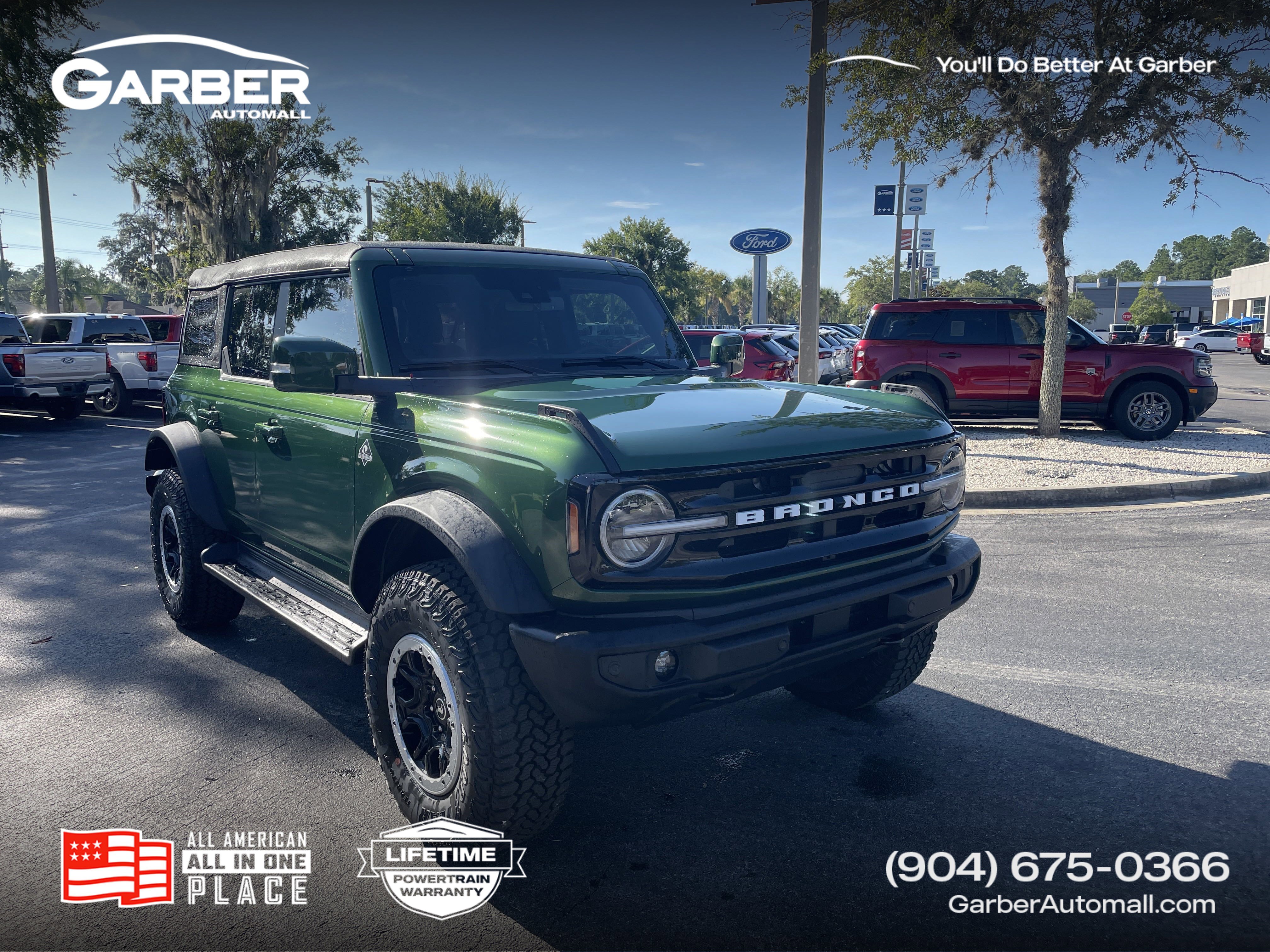 New 2025 Ford Bronco Outer Banks w/ Sasquatch Package