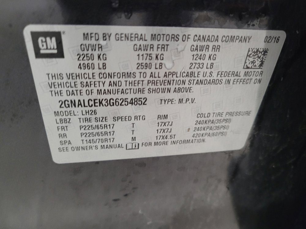 Used 2016 Chevrolet Equinox LT image 33